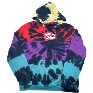 Billionaire Boys Club ICE CREAM Hoodie BBC Mens Tie Die Y2K 2000s Retro Vintage